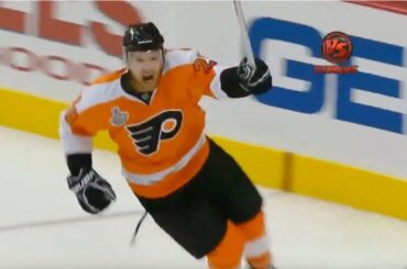Claude Giroux OVERTIME Goal - Game 3, 2010 Stanley Cup Final Blackhawks vs. Flyers