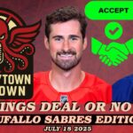 DETROIT RED WINGS DEAL OR NO DEAL BUFFALO SABRES EDITION! FAN SUBMITTED MOCK TRADES 3.0