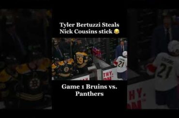 Tyler Bertuzzi Steals Nick Cousins Stick in Game 1