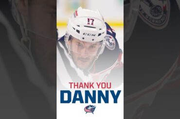 Best of Luck in Buffalo, Danny! #justindanforth #shorts #cbj