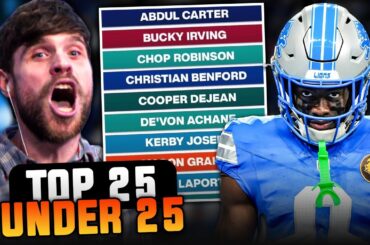 Detroit Lions Players SNUBBED on Top 25 List?!