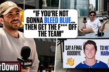 LEAFS FANS SAY GOODBYE TO MITCH MARNER