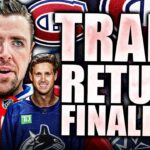 THIS HUGE HABS & CANUCKS TRADE RETURN IS NOW FINALIZED (Tanner Pearson, Casey DeSmith)