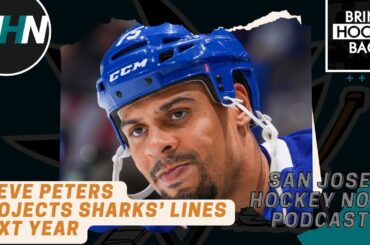 Steve Peters Projects Sharks' Lines Next Year...How Do Reaves & Skinner Help?