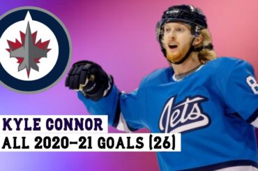 Kyle Connor (#81) All 26 Goals of the 2020-21 NHL Season