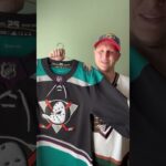 NHL jersey collection: Anaheim Ducks 25th Anniversary Jersey