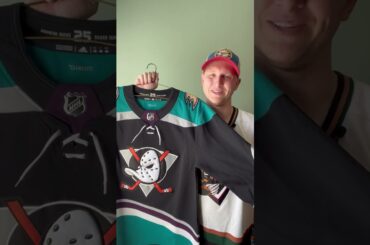 NHL jersey collection: Anaheim Ducks 25th Anniversary Jersey
