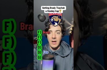 Did we get Brady Tkachuk a Stanley Cup? 🏆 #hockey #nhl #bradytkachuk