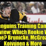 Penguins Training Camp Preview: Which Rookie Will Shine? Brunicke, McGroarty, Koivunen & More