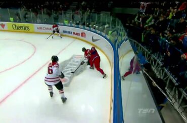 WJC - Nikita Kucherov 1-2 goal. Canada vs Russia. Dec 31st 2012