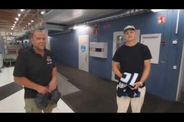 Rasmus Kuparin terveiset kiekkoleiriläisille!