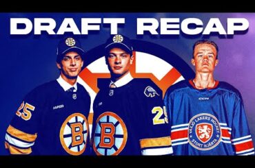 Boston Bruins Draft Recap 2025