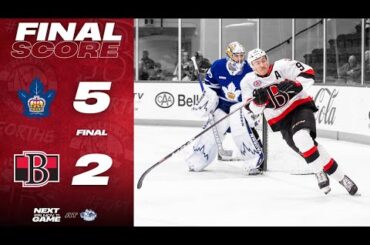 HIGHLIGHTS: Toronto Marlies - 5 @ Belleville Senators - 2