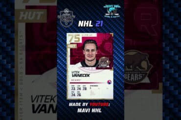 Vitek Vanecek in HUT #shorts #nhl23