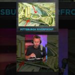 Pittsburgh Ballpark Concept OVER THE RIVER #mlb #baseball #history