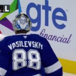 Ivan Barbashev scores goal against Andrei Vasilevskiy / 17.10.2024