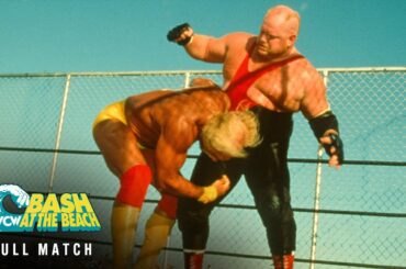 FULL MATCH: Hulk Hogan vs. Vader | WCW Title Steel Cage Match: WCW Bash at the Beach 1995