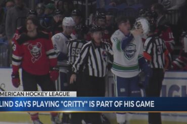 Kole Lind Says Playing "Gritty" is Part of His Game