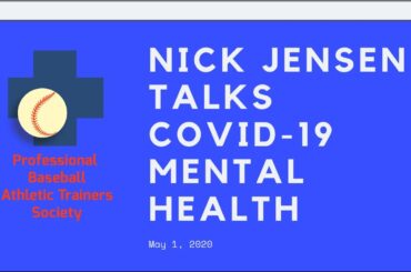 Nick Jensen (Milwaukee Brewers) Talks Isolation & Mental Health