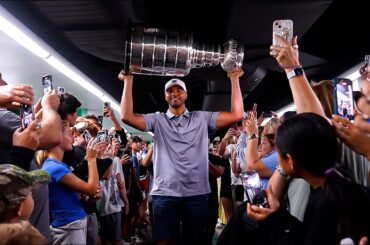 Seth Jones' Day with the Stanley Cup