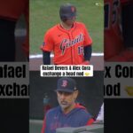 Rafael Devers first AB vs. the Red Sox 👀