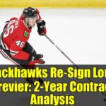 Blackhawks Re-Sign Louis Crevier: 2-Year Contract Analysis