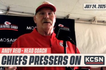 Andy Reid reacts to Tyrann Mathieu's NFL retirement | Chiefs Pressers 7/24