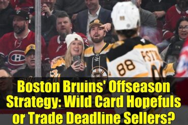 Boston Bruins' Offseason Strategy: Wild Card Hopefuls or Trade Deadline Sellers?