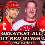 THE GREATEST ALL-TIME DETROIT RED WINGS LINEUP | CELEBRATING 100 YEARS