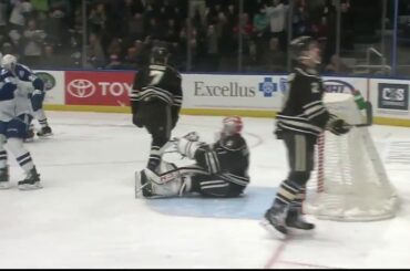 Erik Cernak 2nd goal in season Syracuse Crunch (AHL) 18/19