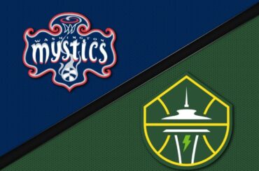 Washington Mystics vs Seattle Storm - Game Highlights