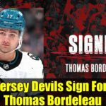 New Jersey Devils Sign Forward Thomas Bordeleau | 2025 Trade Acquisition