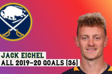 Jack Eichel (#9) All 36 Goals of the 2019-20 NHL Season
