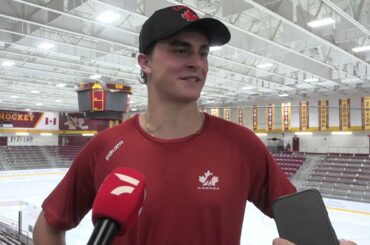 Flyers Pick Porter Martone Discusses Michigan State Commitment, Taking On Leadership Role For Canada