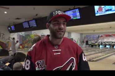 Martinook Hosts Bowling Party w/ Sharing Down Syndrome Arizona | Arizona Coyotes
