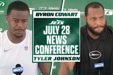 Tyler Johnson and Byron Cowart talk their excitement for their first years with the Jets