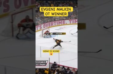 EVGENI MALKIN OVERTIME WINNER AGAINST FLYERS