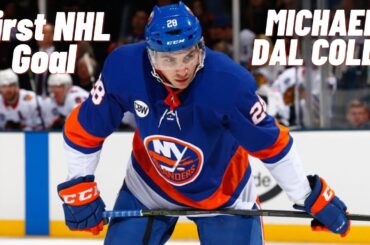 Michael Dal Colle #28 (New York Islanders) first NHL goal Jan 17, 2019