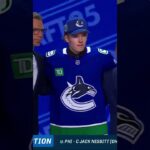 Braeden Cootes repping the blue and green 🔵🟢 #hockey #canucks #vancouvercanucks #braedencootes