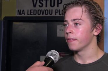 Levi Aaltonen (FIN) after 3:4 OT loss to USA