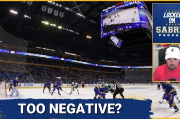 Buffalo Sabres fans are crazy negative, but it's earned
