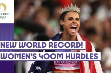 Sydney McLaughlin-Levrone 👑 - Women's 400m hurdles Olympic champion! | #Paris2024 Highlights