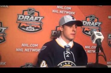 Robby Fabbri was selected by the St. Louis Blues with the 21st overall pick
