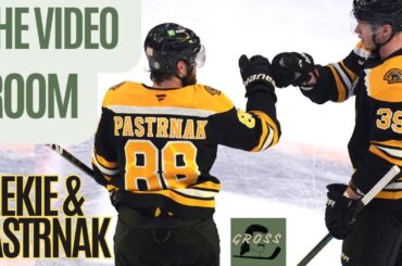 David Pastrnak & Morgan Geekie | The Video Room #3