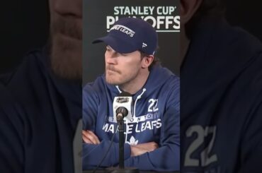 Jake McCabe On Panthers Trying To Keep Leafs Fans Out Of Their Rink 😂 #nhl #playoffs #leafs