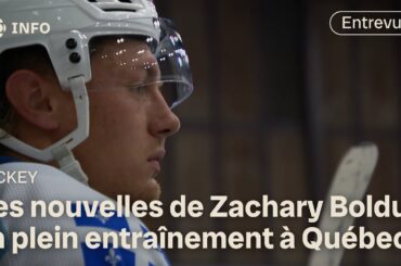 Zachary Bolduc prêt pour les Canadiens de Montréal