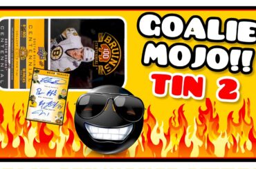 MOJOCITO!! 2023-24 Upper Deck Boston Bruins Centennial Hockey Hobby Tin #2 (2025)