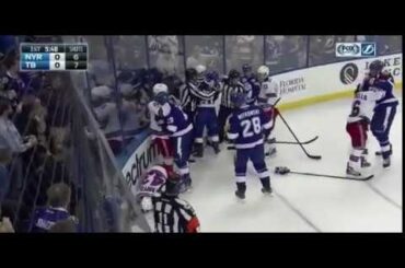 Gabriel Dumont Hit on Steven Kampfer (06/03/17)