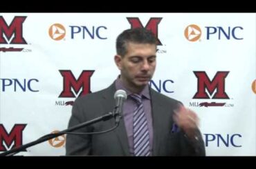 Miami Hockey - Post Game Press Conference - 11/08