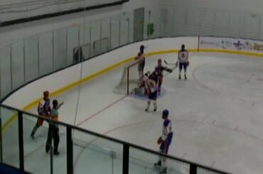 Kapcheck's between the legs goal